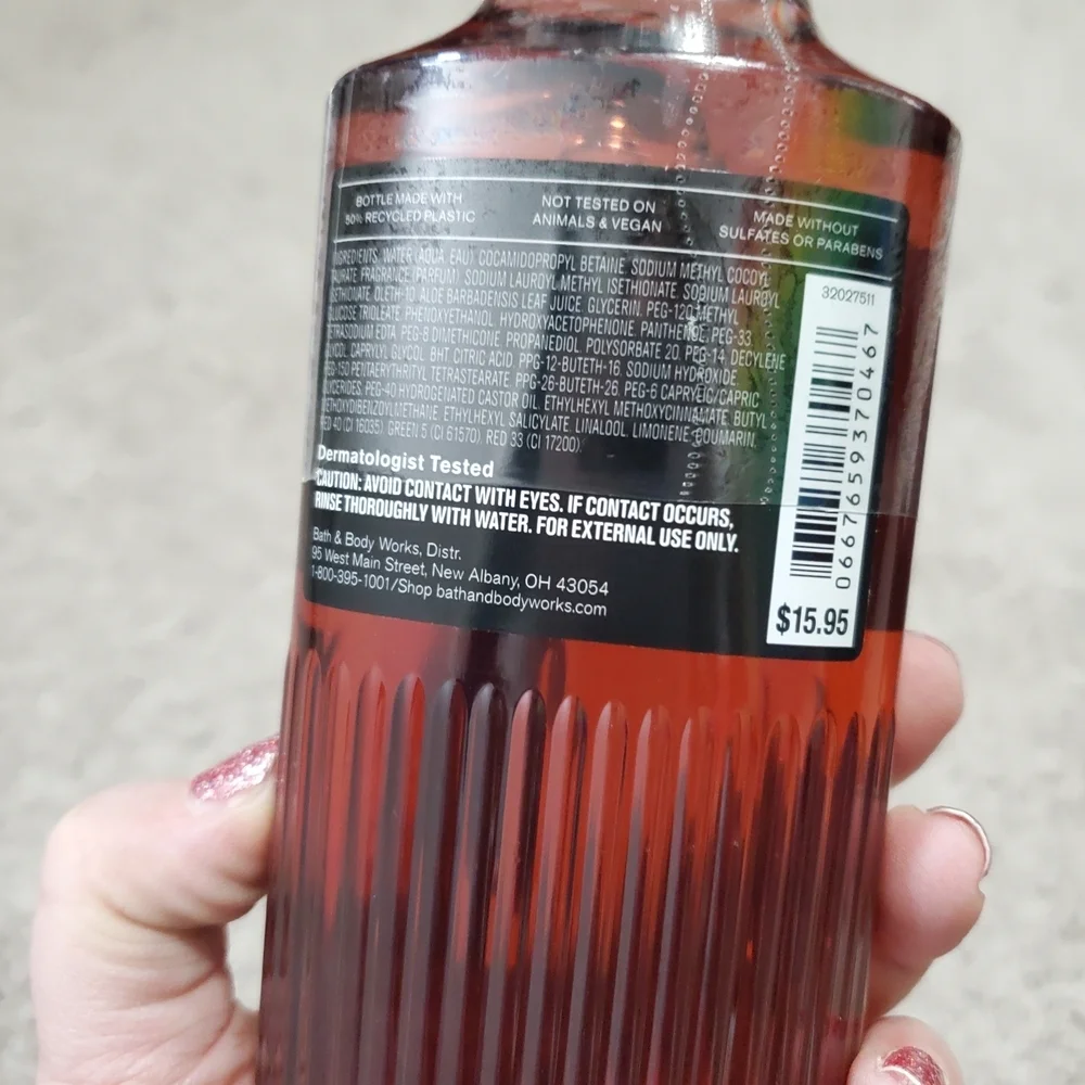 Bath & Body Works Bourbon 3-in-1 Wash